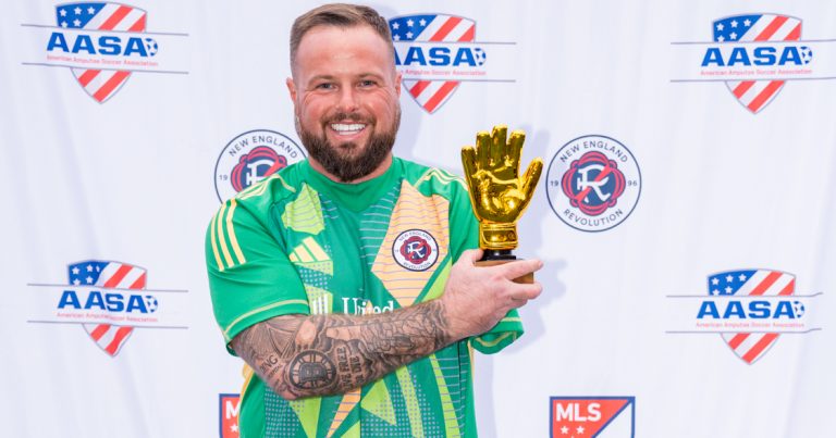 Corey Laycock clinches U.S. Amputee Soccer Cup Golden Glove