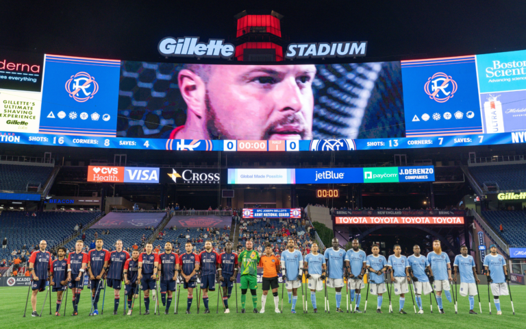 New England Revolution to Host Amputee Soccer Match at Gillette Stadium on April 19th
