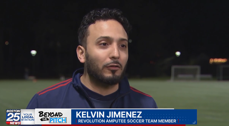 Amputee soccer is thriving with help from the New England Revolution